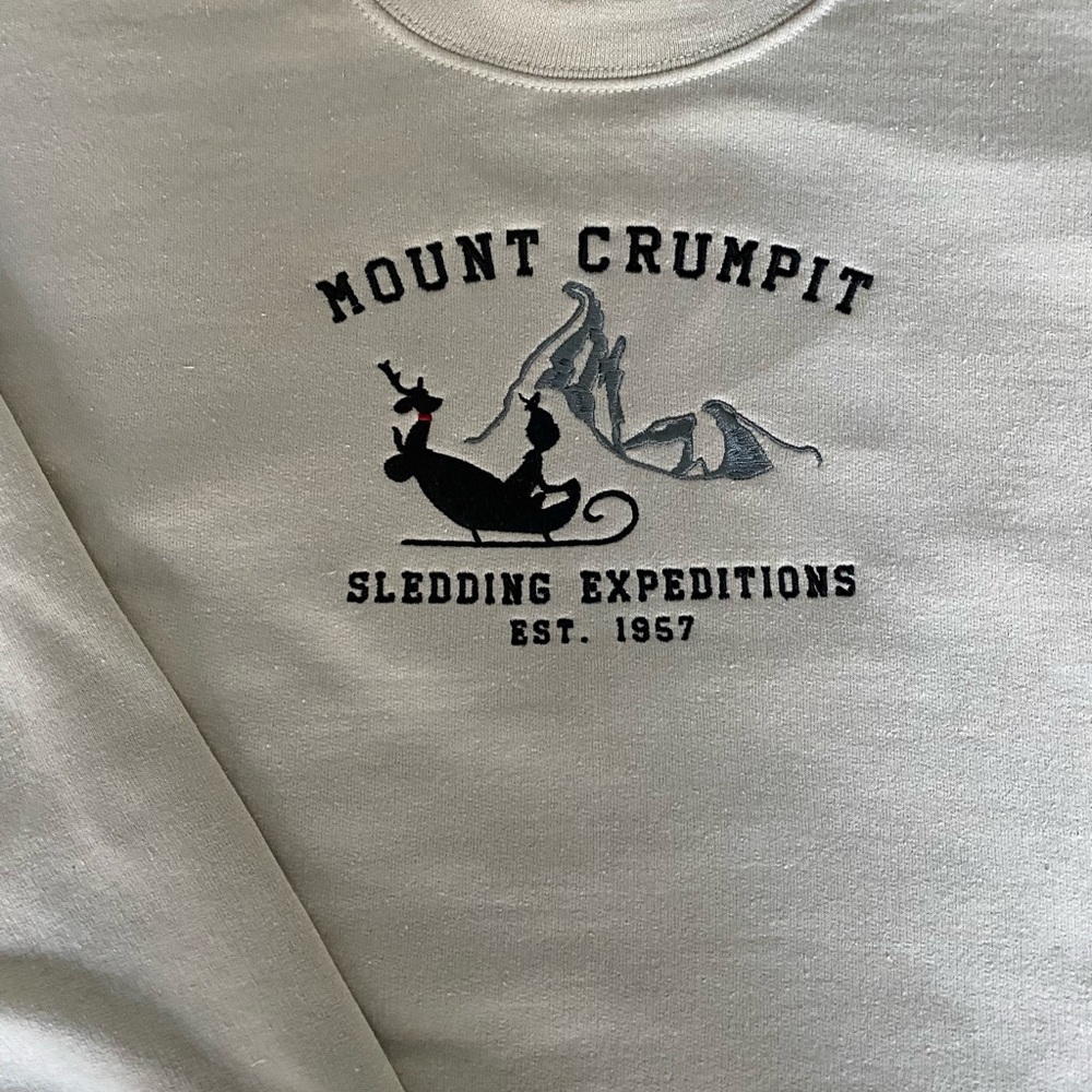 Mount Crumpit Embroidered Sweatshirt